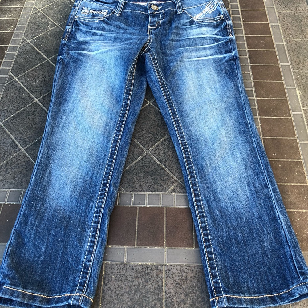 Jean Capris. Size 5. Short and Sexy